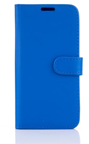 For Apple iPhone 6 / 6S / 7/8 / SE (2nd Gen) 2020 / SE (3rd Gen) 2022 Phone Case, Cover, Flip, Wallet, Folio, Leather/Gel, Audio Cutout, Card Slots, Photo ID Section (Blue)