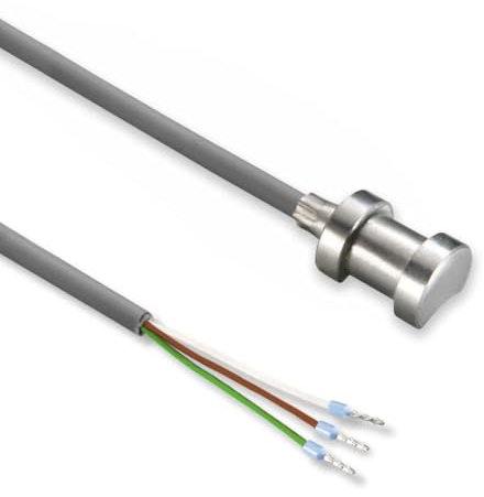 SENSORSHOP24 Rohranlegefühler mit Silikon Leitung Temperaturfühler für Heizung und Rohr Anlegefühler Temperatur Sensor Fühler inklusive Spannband (DS18B20-Sensor / 3 Leiter / 2 Meter)