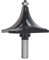 Natudeco Roundover Router Bit a half Inch Shank Chamfer Router Bit Round Over Cutter Tool Tungsten Carbide Edging Bit for Woodworking
