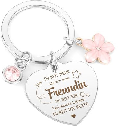 Beste Freundin Geschenke,Geschenke für Freundin,Weihnachtsgeschenke für Freundin,Freundin Geschenk ,Geschenk Beste Freundin,Geschenk Freundin Geburtstag Schlüsselanhänger,Freundinnen Geschenkideen
