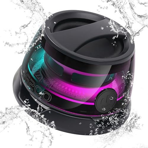 HEINexoria G200 Waterproof Bluetooth 5.4 Speaker with Hi-Fi Sound, IPX7 Rated for Shower, Bathroom, Outdoor & Camping – Portable Stereo for Adults