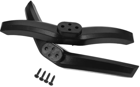 TOVINANNA 1 Pair Universal TV Stand Legs Base Screws for 50 Inch LED LCD Televisions, Tabletop TV Pedestal Riser Support, Television Frame Replacement Feet for Home Desk Use