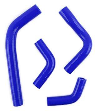 Tubo Flessibile Per CRF250X Per CRF 250 X 2004-2012 2005 2006 2007 2008 2009 2010 2011 Kit Tubo Flessibile Per Radiatore In Silicone Per Moto(Blu)