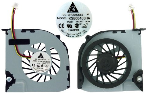 Ventilador de CPU de repuesto para ordenador portátil HP Pavilion dm4-1000 dm4-1100 dm4-1200...