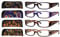 Eyekepper 4-Pack Beautiful Colors Spring Hinge Rectangular Reading Glasses +2.00
