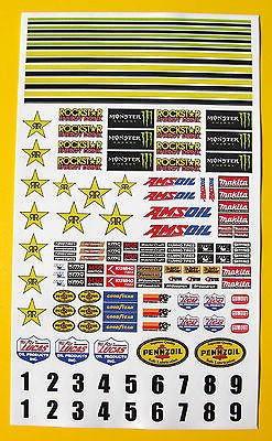 Screenprint SLOTCAR SCALEXTRIC 1/32nd SCX Corr Stil sponsorenlogo Sticker Aufkleber