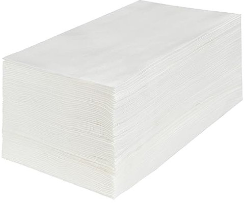 JEBBLAS Rouleau de 60Pcs Chiffons Essuyage Antiadhésif Multifonction Non Tissée Maison Nettoyage Linge Cuisine Torchon de Vaisselle blanc