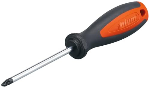 Blum 625TBIx1 Pozi #2 Screw Driver, Nickel Finish