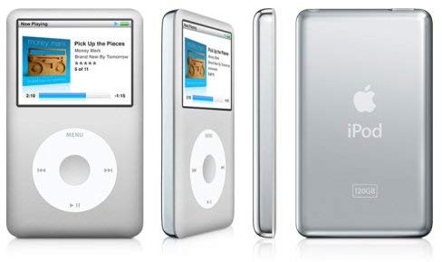 Apple iPod Classic 120 GB Plata Reproductor de MP3