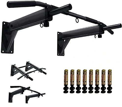 Xn8 Pull Up Bar Wall Mounted Chin Up Bar - Multi Gym Foam Padded Grip Bars, Best Gym Equipment for Home Gym Punch Bag Training Hook Upper Body Workout Strength Training