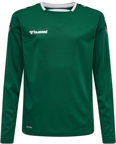 hummel Herren Authentic Poly Jersey L/S Trikot, EverGreen, M