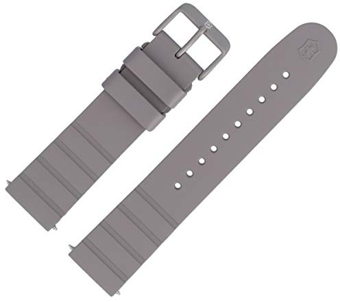 Victorinox Uhrenarmband 21mm Kunststoff Grau - 005428