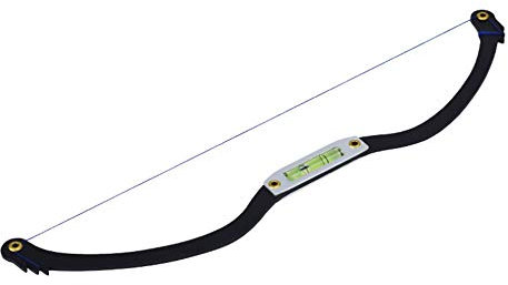 Hylotele Metall Augenbrauen Lineal - Metall-Augenbrauen-Lineal Microblading Mapping String Marker Permanent Make-Up Microblading-Zubehör mit Vorgefärbtem Mapping-Faden