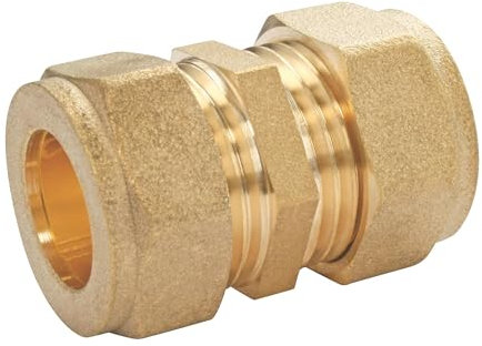 SOMATHERM FOR YOU - manicotto in ottone pari al segmento di compressione in ottone - tubo di rame Ø18