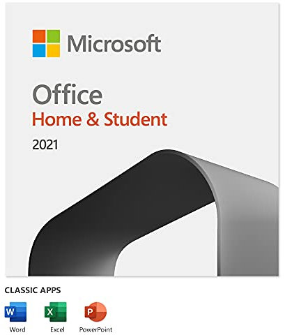 Microsoft Home & Student 2021 | One-Time purchase for 1 PC or MAC | Word, Excel, PowerPoint | Instand Download | Activation Required