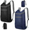 Feibmir 2 Ultraleichte faltbare Rucksäcke,Wasserabweisende Wander-Tagesrucksäcke,Packbare Rucksäcke für Herren Damen Kinder Reisen Outdoor Camping Klettern Radfahren Wandern