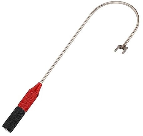 Bypass Tool for Thumb Turn Lock, 360 Degree Adjustment Universal Precision Lock Picking J Tool, Non Destructive Stainless Steel Thumb Turn Bypass Tool for Entry Lock Opening
