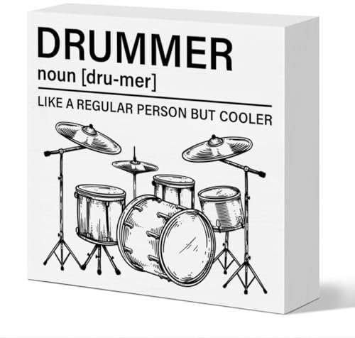 Schlagzeuger-Geschenke für Männer, Frauen, Jungen, Mädchen, Geburtstag, Weihnachten, Schlagzeug-Geschenke für Schlagzeuger, Kinder, Teenager, Jungen, Mädchen, Schlagzeugspieler, Schlagzeugraum,