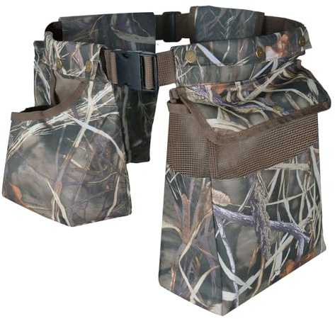 Dove Hunting Bags Belt, Bird Hunting Field Adjustable Dove Hunting Belts | with Sporting Clays, Shell Pouch, Shotgun Shell Pouch, Game Bags, Water Bottle Carrier, Breathable Shooting Belt