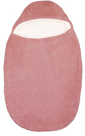 Nattou Footmuff LAPIDOU, 75 cm, Lapidou Wavy Old Pink
