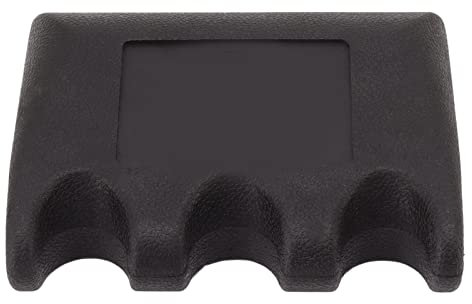 XIASABA Porta stecca da biliardo a 3 fori Porta stecca da biliardo portatile Previene lo scivolamento Porta stecca da biliardo ponderato stabile per sedia da tavolo Poggia stecca