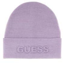 guess Cappello Cuffia con Logo AW5179POL01 Lilla M