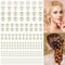 Perlen für Haare, 2365 Stück Halbperlen Selbstklebende, 8 Blatt 3/4/5/6/8/10mm Klebeperlen für Gesicht, Make-Up, Augen, Nagelkunst, Basteln,Schmuckherstellung