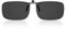 Goiteia Polarisierte Sonnenbrille zum Aufstecken über Korrekturbrillen für Männer und Frauen, 15°-Kurve passend zum gebogenen Rahmen, nicht hochklappbare, kompakte Passform