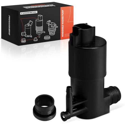 Frankberg Pompe d'eau de nettoyage nettoyage des vitres Arrière 2-Pôles | Compatible avec Yaris P13 Verso R2 Yaris Camionnette/Hayon P13 Remplacer# 853300F020