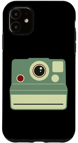 Carcasa para iPhone 11 Cámara Hipster 35 mm Película Vintage Old Retro Fotografía Equipo