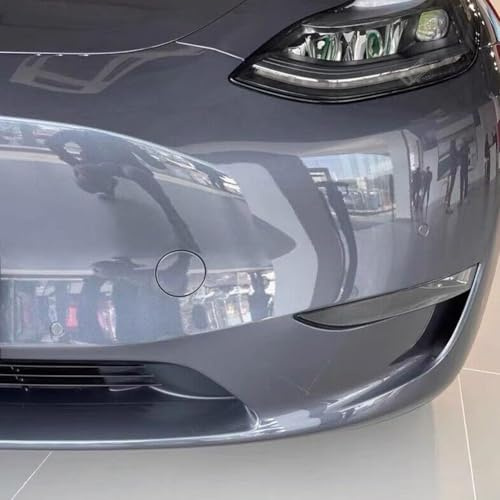 Functional Tow Hook Cover Cap for Tesla For Model 3 2017-2022 Front Bumper 1460701-00-B Designed for Direct Replacement