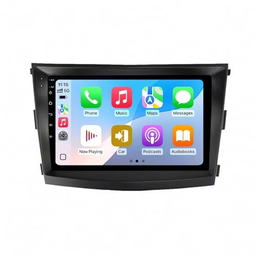 Radio Macchina Touch Screen per Toyota Mark x1 x120 2004-2009 Touchscreen Stereo Auto Bluetooth con Schermo, Radio Auto con Mirror Link/Usb/Supporta, 4 Nucleo 1G+32G