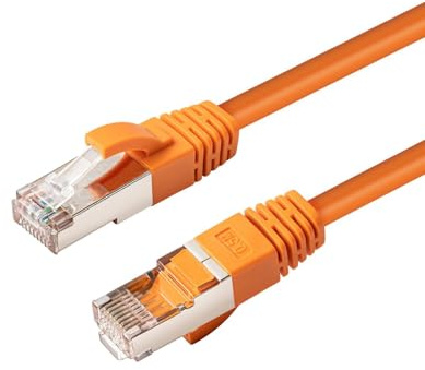 Microconnect SSTP CAT6 7 M Network Cable – (Male/Male, Orange, Cat6)