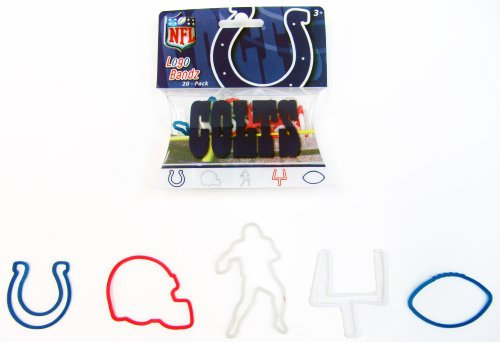 NFL Unisex Logo Bandz Armbänder, Unisex, Team Color, Einheitsgröße