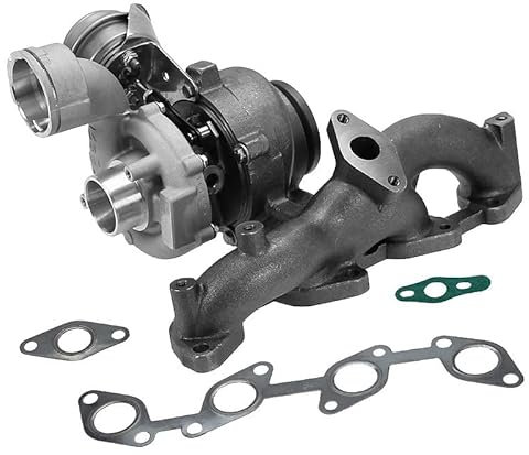 ATEC Germany 1x Turbolader inkl. Unterdruckdose, Kompatibel mit A udi A3, SEAT ALTEA, LEON, TOLEDO, SKODA OCTAVIA 2, VW GOLF PLUS 5, GOLF 5, JETTA, PASSAT B6, TOURAN (1T1. 1T2)