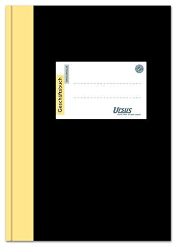Geschäftsbuch A4 96BL liniert URSUS 608352