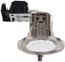MiniSun | Modern Fire Rated Brushed Chrome GU10 Recessed Ceiling Downlight/Spotlights | Ceiling Spots, Home Décor & Improvement Essential | Set of 20