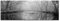 Leinwandfoto als Panorama SCHWARZ/WEISS 150x50cm Wald Bäume Fluss Nebel Dunst