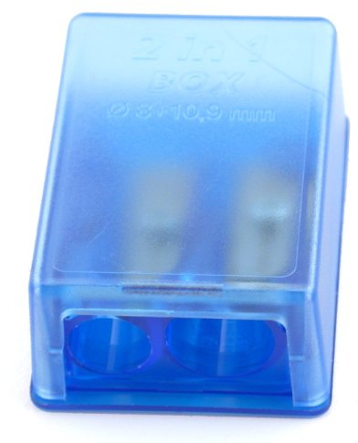 KUM GMBH CO. Dosenspitzer 2in1 Box POP, Doppelspitzer