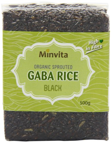 Minivita Gaba Rice Black 500 g (Pack of 5) (Organic)