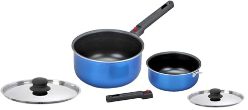 BRUNNER Campingartikel Set Kochen Pfannen Skipper 6 PCS