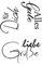 Clear Stempel-Set Liebe Grüße, ca. 7,4x10,5cm