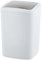 WENKO Bathroom Bin with Lid 8.5 L Barcelona White Shatterproof Plastic 20.5 x 28.5 x 20.5 cm