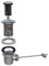 PILETTA per LAVABO E Bidet KINOKO Tappo Inox Diametro 36,5 mm