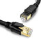 Yauhody Cable Ethernet 2M Cat 8 RJ45 Cable Lan 40Gbps 2000MHz SFTP Gigabit Internet Cable Patch Soporta POE, Más rápido que Cat7 Cat6, para PS5, Xbox, Router, TV, Switch, Módem, Laptop (Negro)