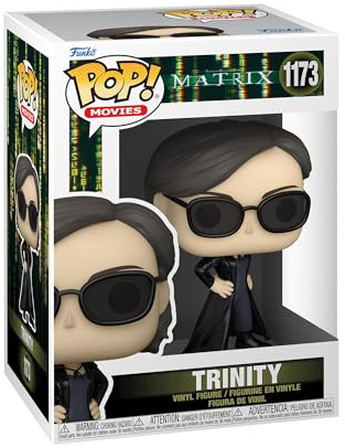 Funko Pop! Movies: The Matrix 4- Trinity - Vinyl-Sammelfigur - Geschenkidee - Offizielle Handelswaren - Spielzeug Für Kinder und Erwachsene - Movies Fans - Modellfigur Für Sammler und Display
