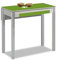ASTIMESA Mesa de Cocina, Metal, Verde, 90x50cm-extendida 90x70 cms