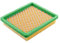 HURI 115x100x23 mm Luftfilter für Güde Big Wheeler Rasenmäher nur ausgewählte Modelle