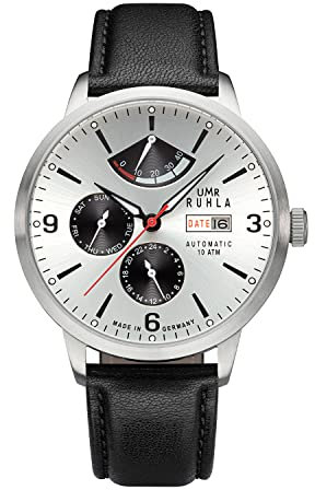 UMR RUHLA Automatic 80273, Armbanduhr, Herren, Automatik, Lederband, 10 bar