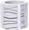 Yootiko Self Adhesive Wallpaper Border Wave Texture Border Stickers Decorative Ceiling Border for Bedroom Bathroom Kitchen Wall Decoration White Wave